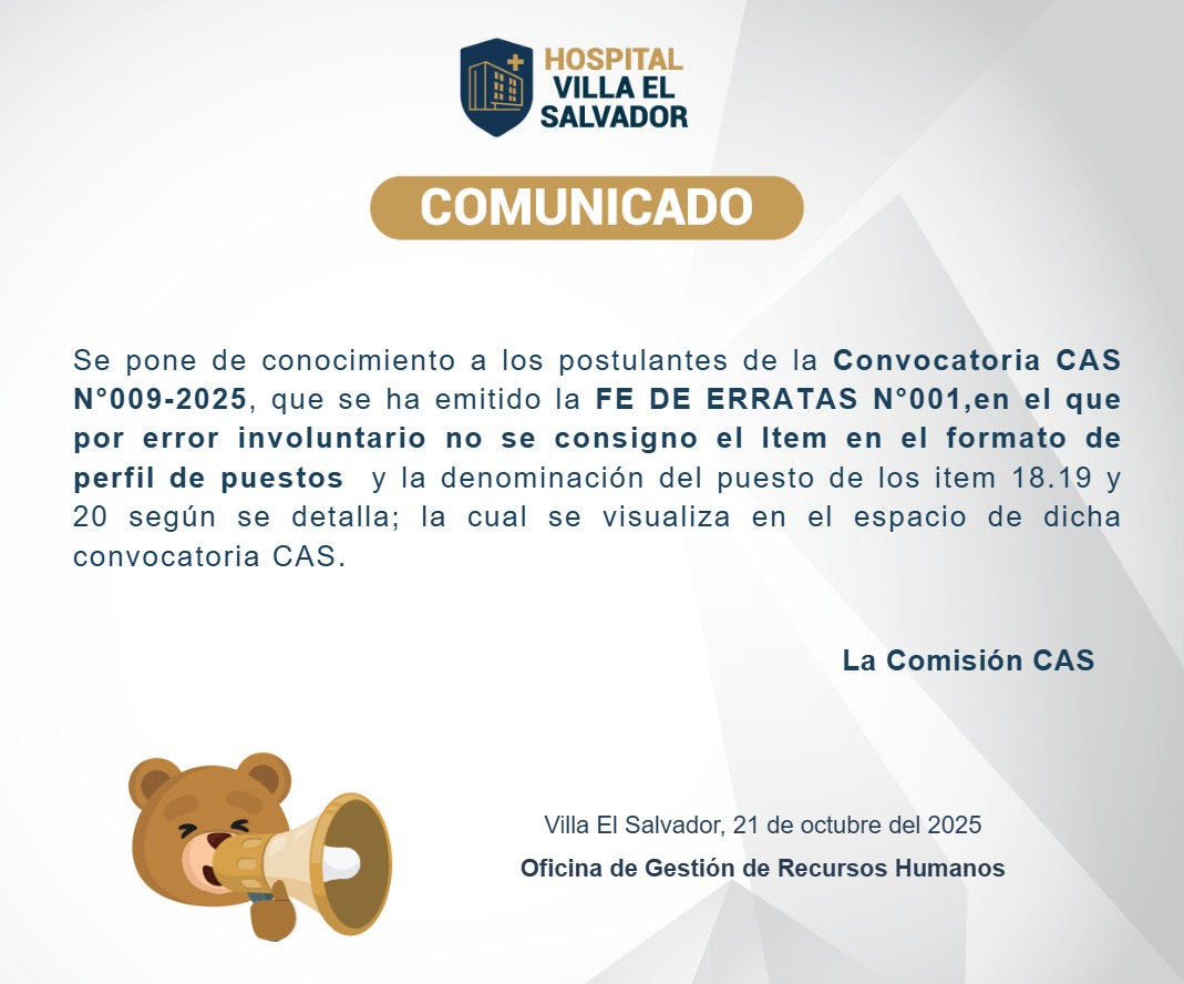 Comunicado